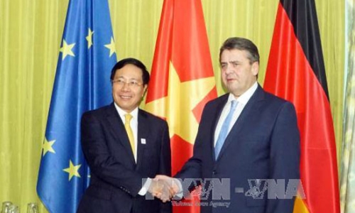Việt Nam và Đức nhất trí thúc đẩy quan hệ song phương